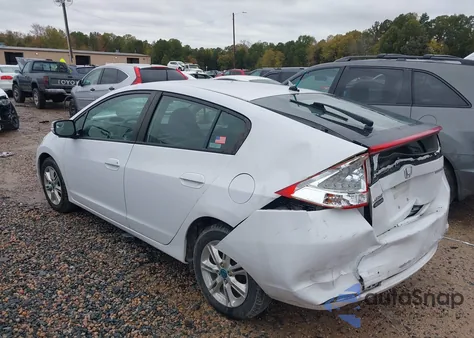2010 Honda Insight Ex from USA, damaged, VIN JHMZE2H71AS030490